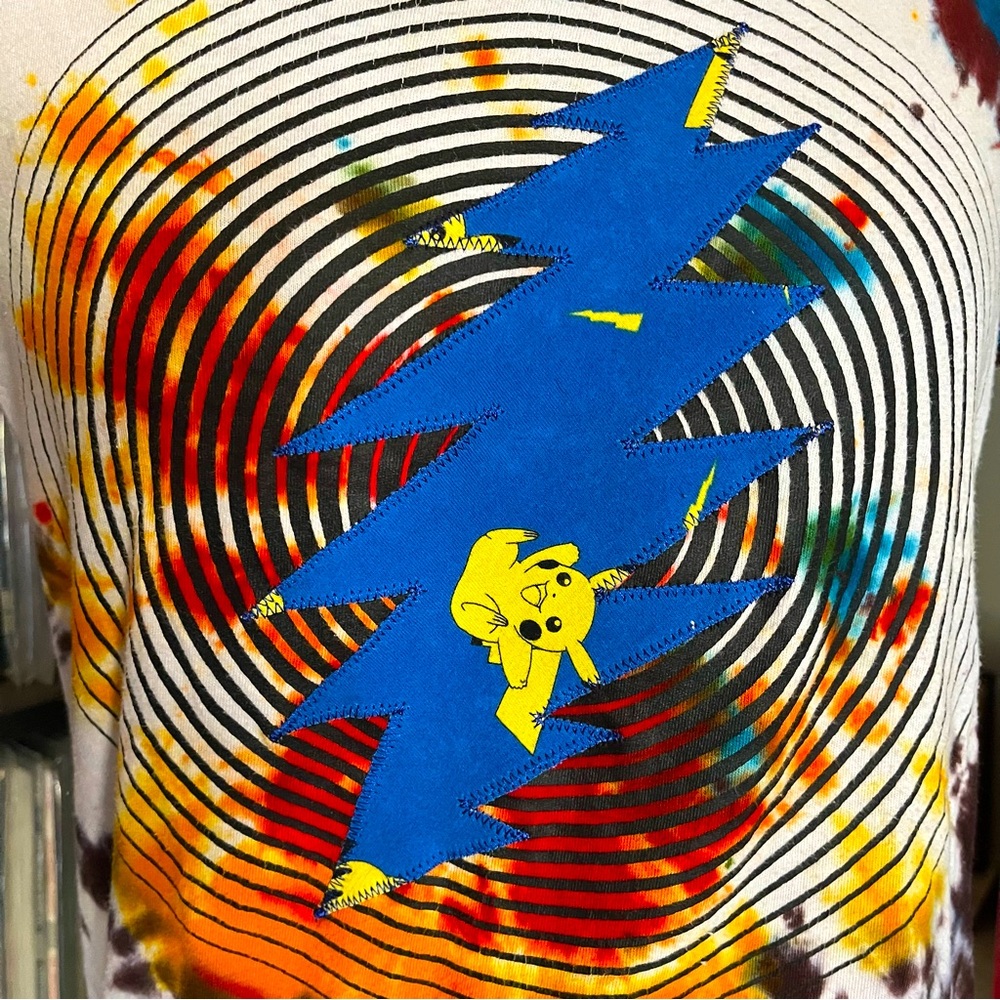 GD60 pikachu Pokémon stealie bolt syf sphere dead grateful company ❤️⚡️💙